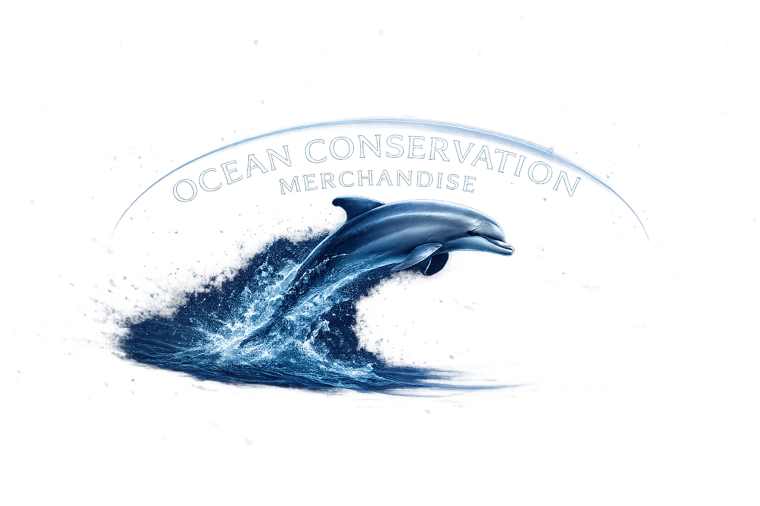 Ocean Conservation Merchandise dolphin mascot